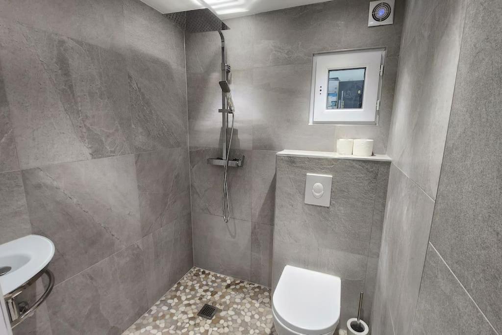 קולמר Suite Prestige Logement Neuf Avec Spa Et Ecran De Cinema En Rez De Jardin מראה חיצוני תמונה
